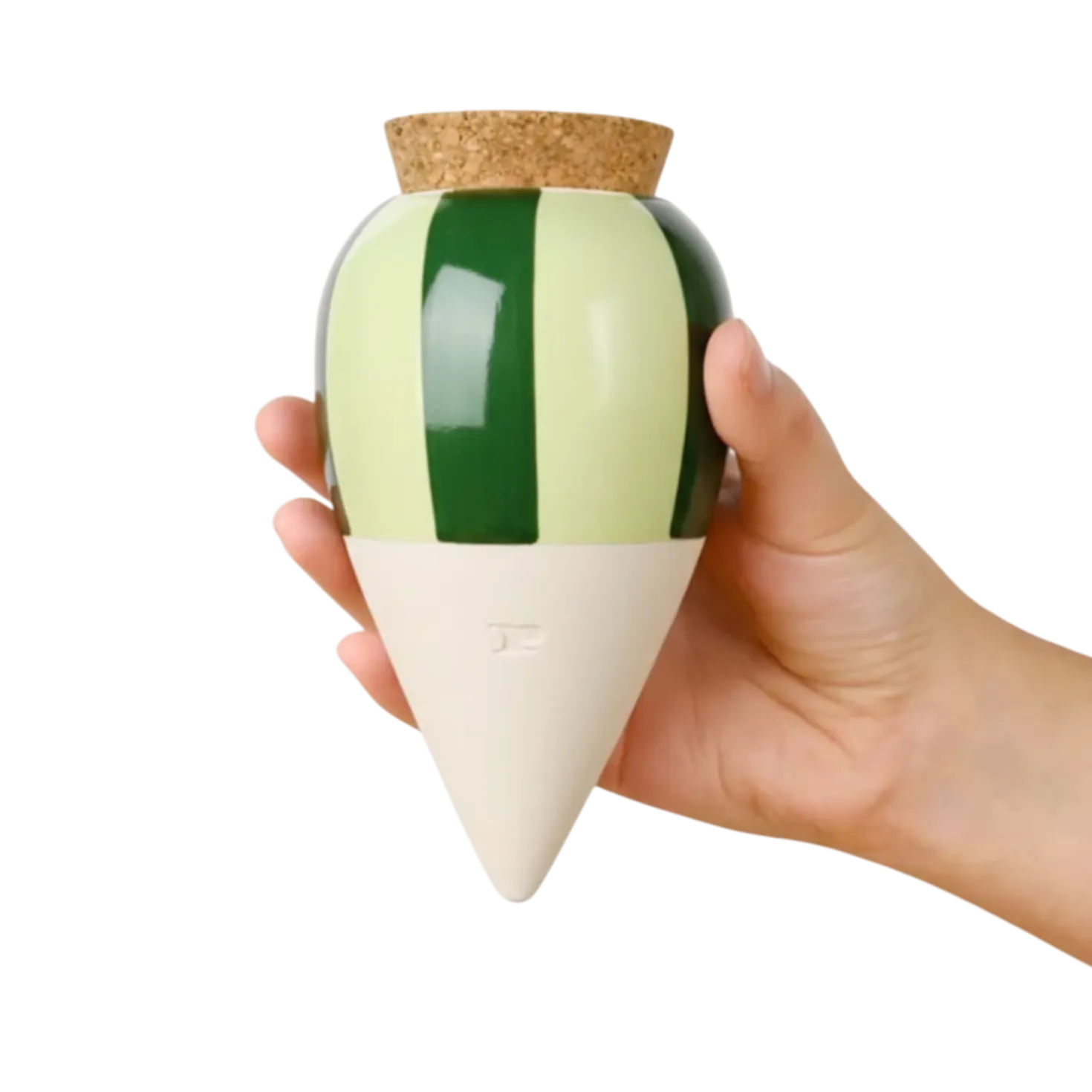 PEPIN Olla - Rayé vert et vert