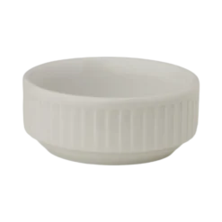 PILLIVUYT Lot de 6 coupelles Europe en porcelaine Plissé