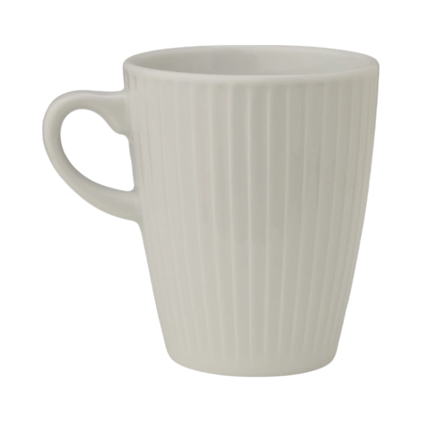 PILLIVUYT Lot de 2 Mugs en porcelaine Plissé