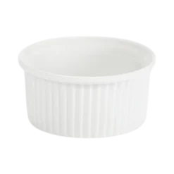 PILLIVUYT Lot de 6 Ramequins bords en porcelaine