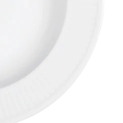 PILLIVUYT Plat rond en porcelaine Plissé