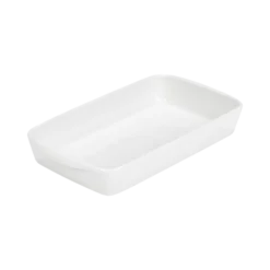 PILLIVUYT Plat à rôtir rectangulaire en porcelaine 26 cm