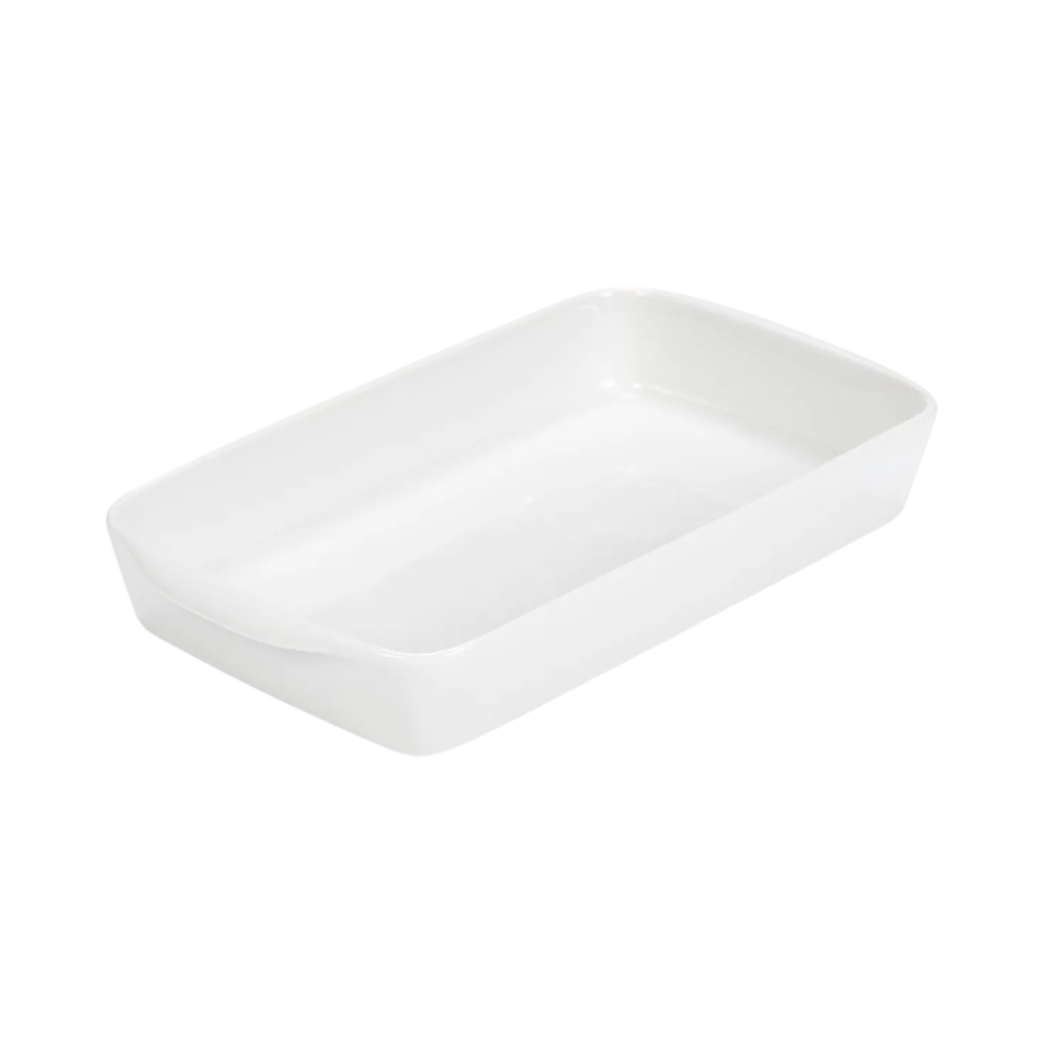 PILLIVUYT Plat à rôtir rectangulaire en porcelaine 26 cm
