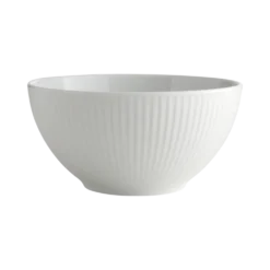 PILLIVUYT Saladier 20 cm en porcelaine Plissé