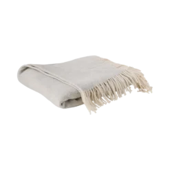Plaid coton polyester recyclé Perrin