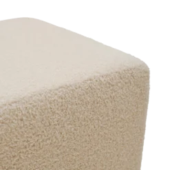 Pouf bouclette carré Ome