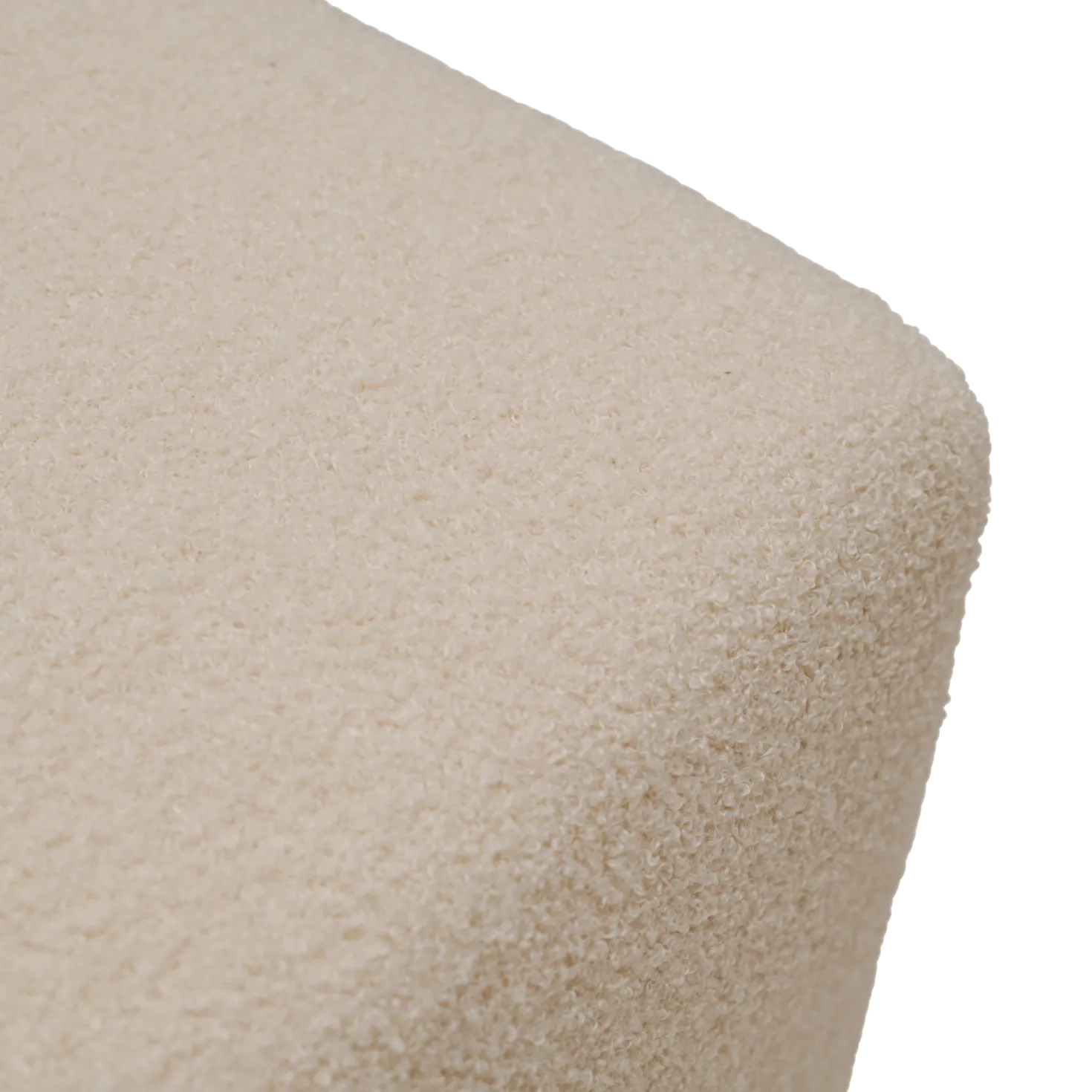 Pouf bouclette carré Ome