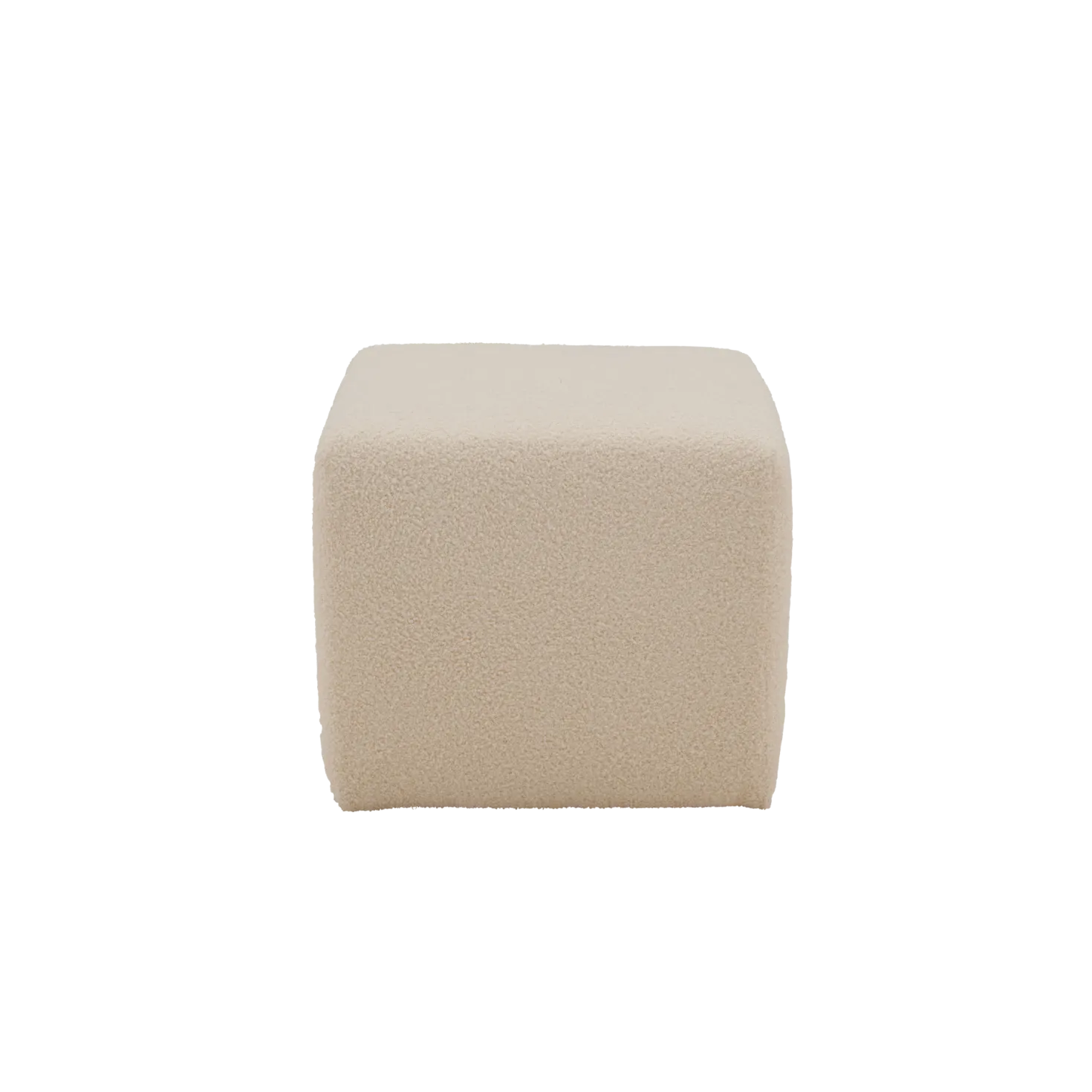 Pouf bouclette carré Ome