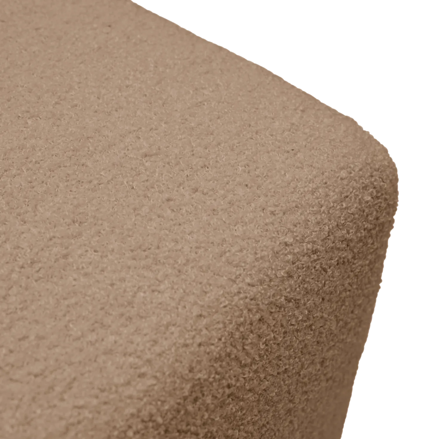 Pouf bouclette carré Ome