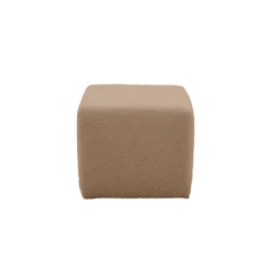 Pouf bouclette carré Ome
