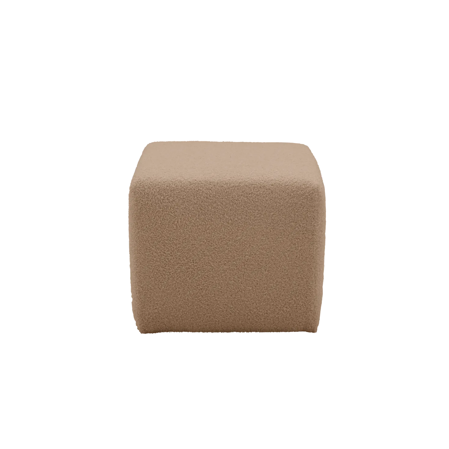 Pouf bouclette carré Ome