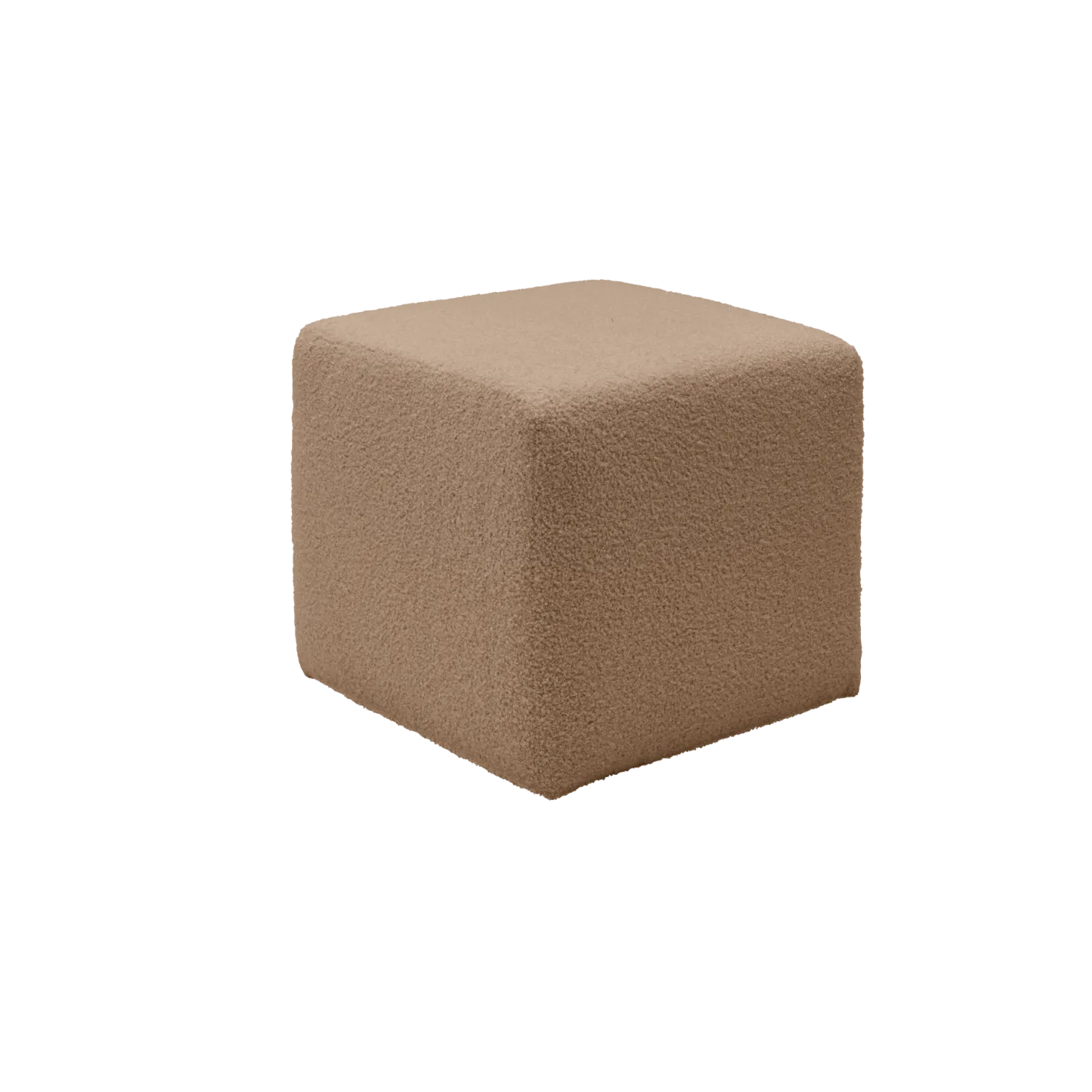 Pouf bouclette carré Ome