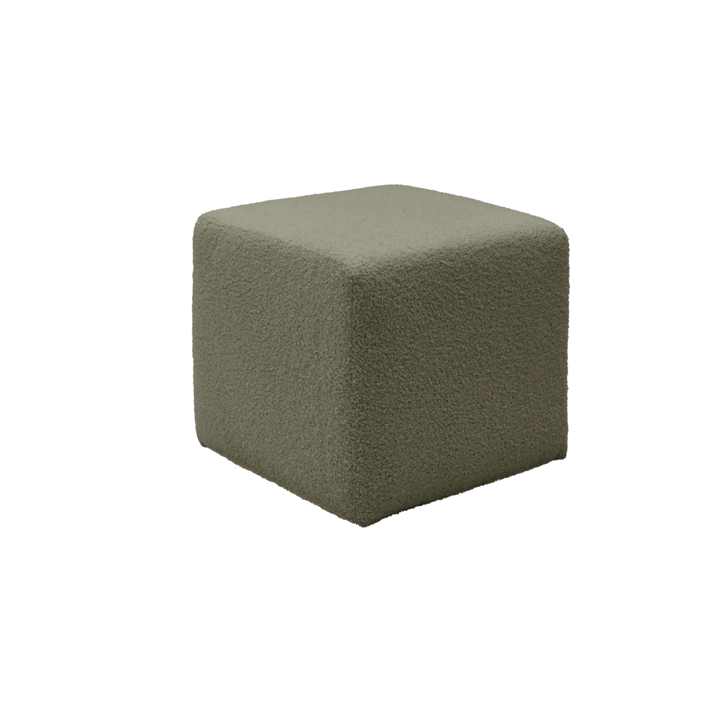 Pouf bouclette carré Ome