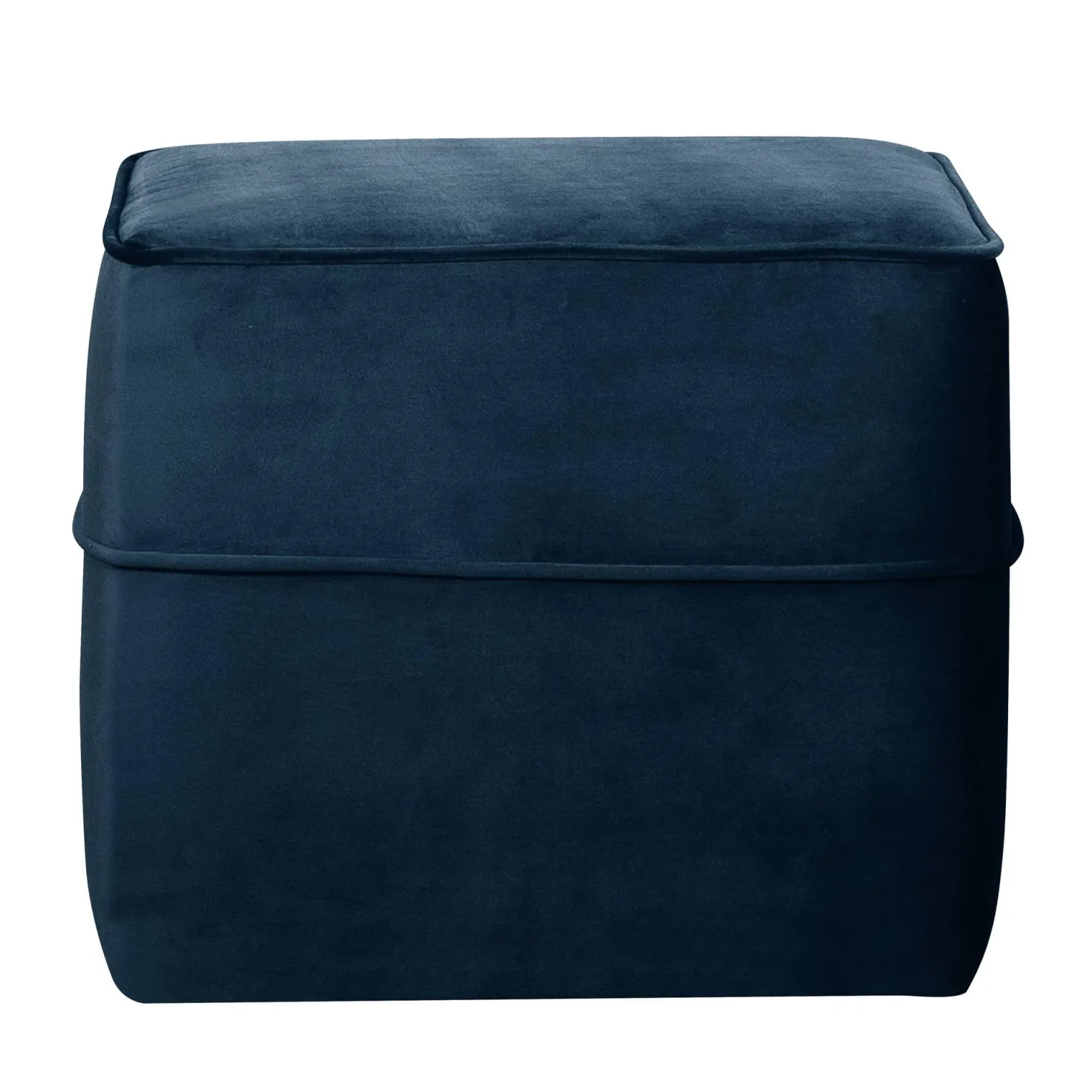 Pouf carré velours Oscar