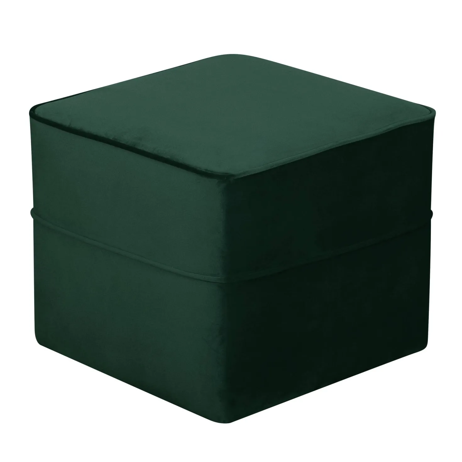 Pouf carré velours Oscar