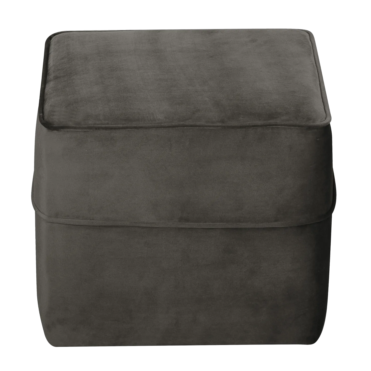 Pouf carré velours Oscar