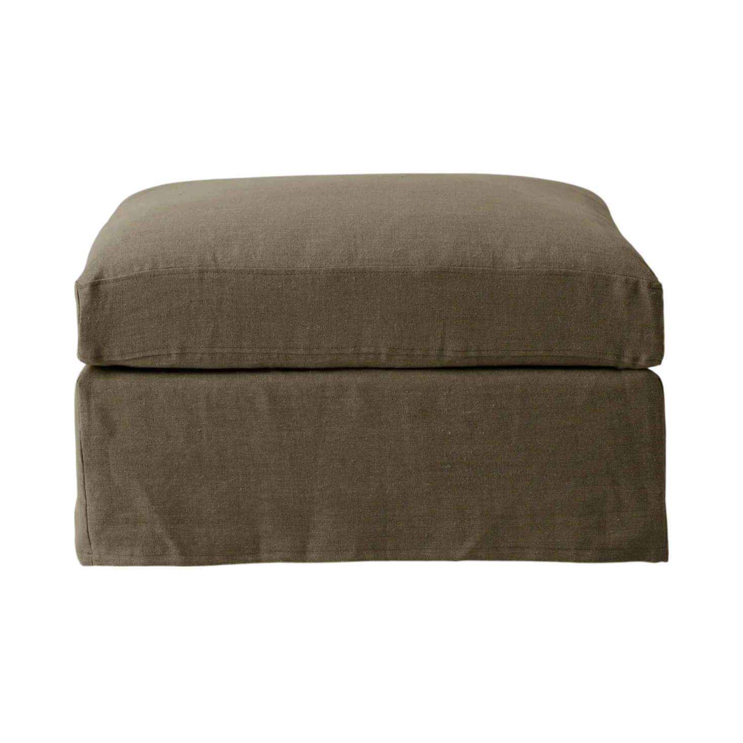 Pouf lin déhoussable Moëze