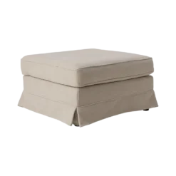 Pouf tissu déhoussable Naxos