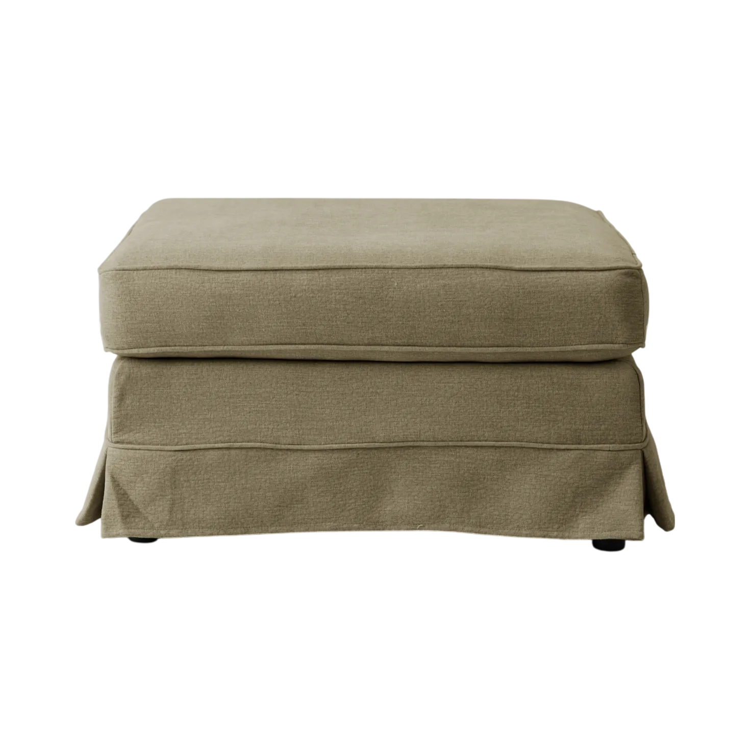 Pouf tissu déhoussable Naxos