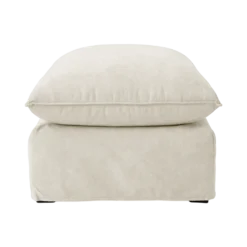 Pouf tissu déhoussable Pablo