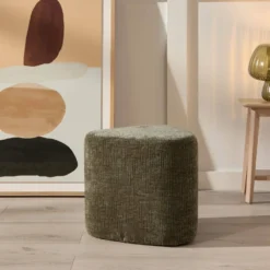 Pouf tissu Oria