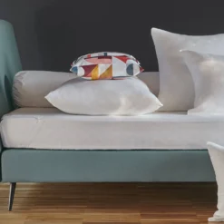 Protège traversin molleton coton bio Mona