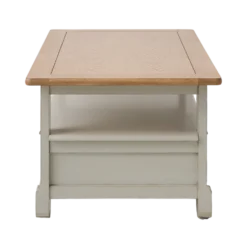 Table basse bois massif 2 tiroirs Embellie