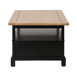 Table basse bois massif 2 tiroirs Embellie
