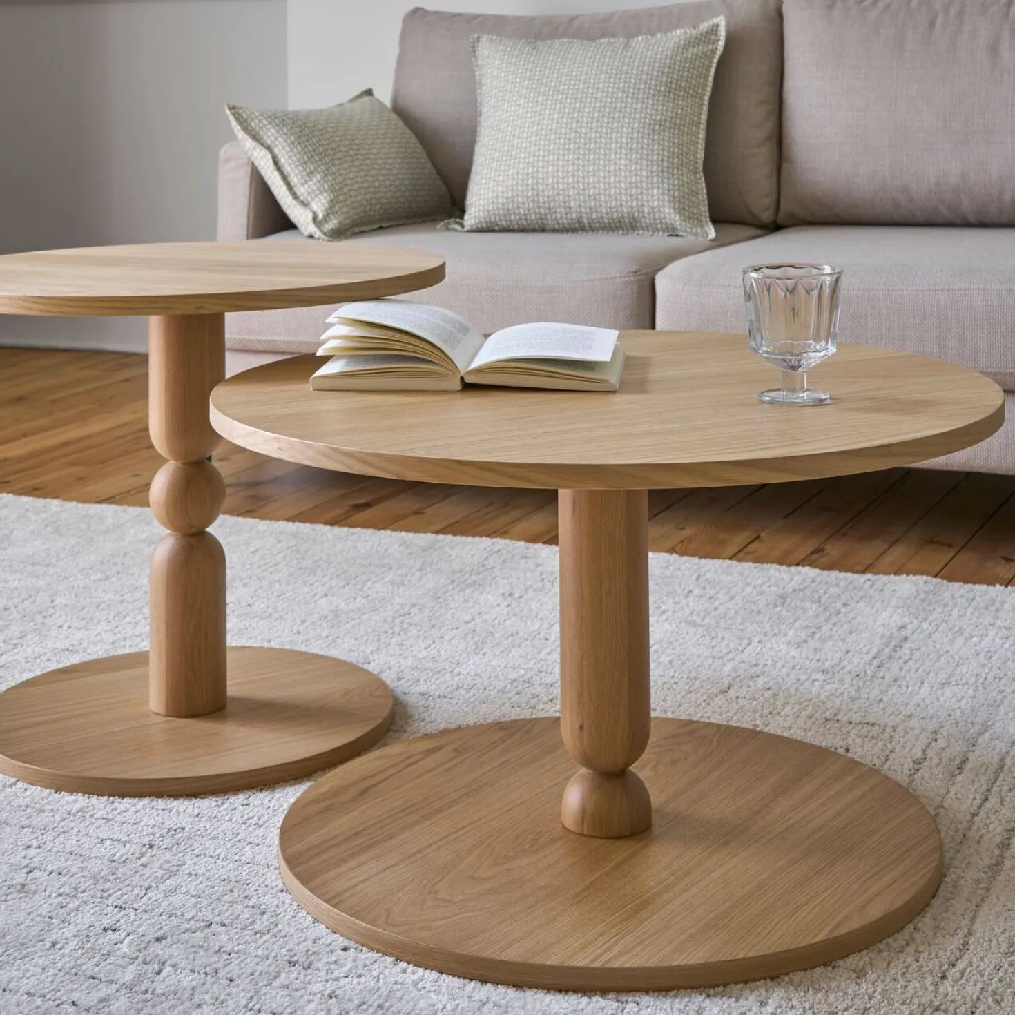 Table d'appoint bois Alicia