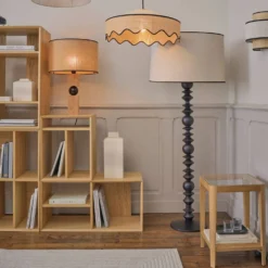 Table d'appoint bois et verre Alice