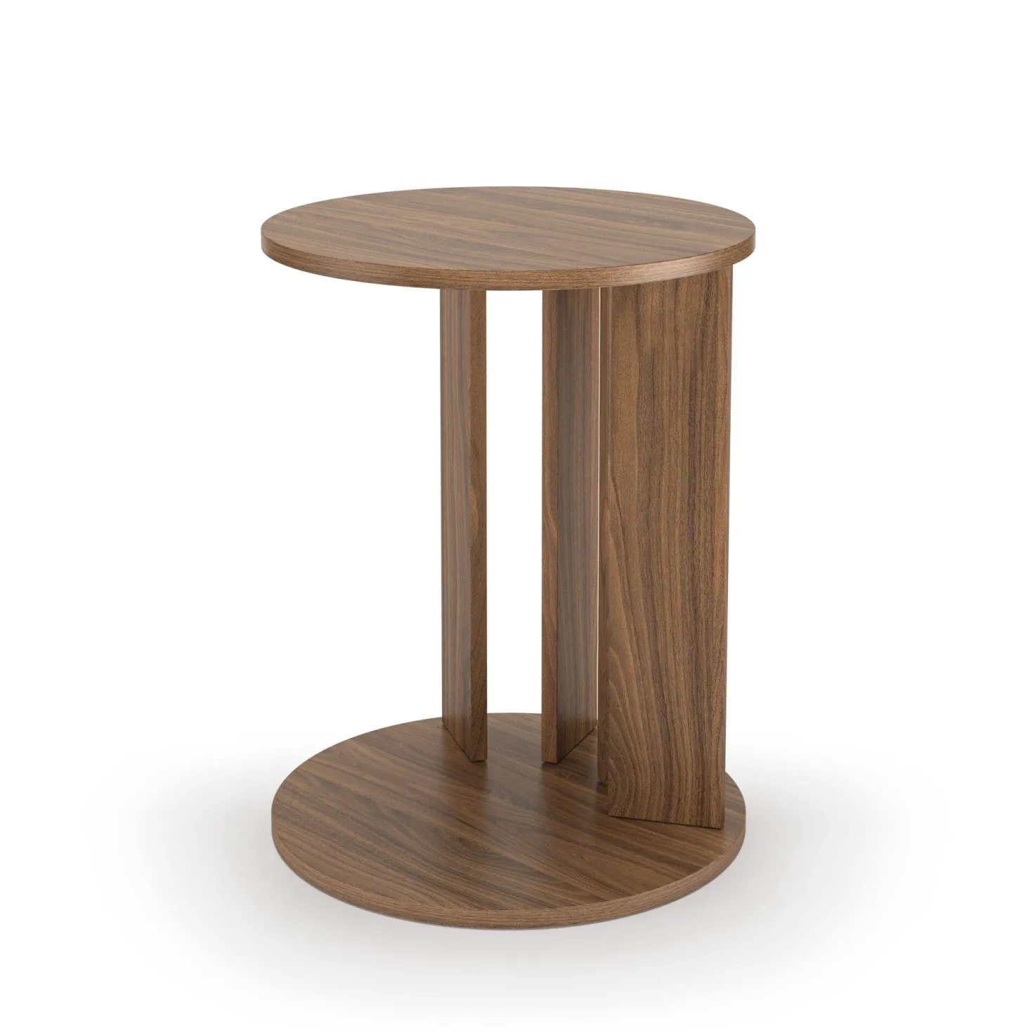 Table d'appoint ronde bois Nora