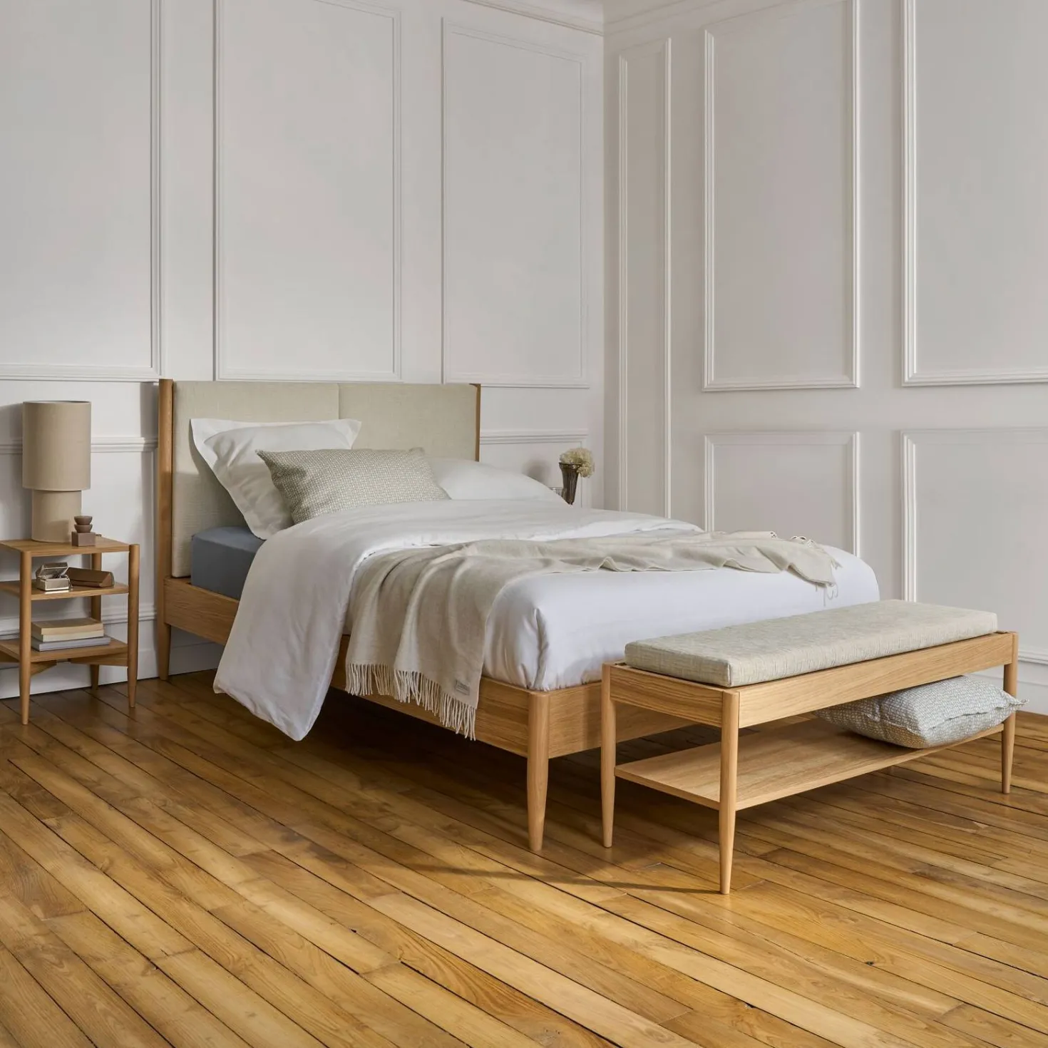 Table de chevet bois Aline