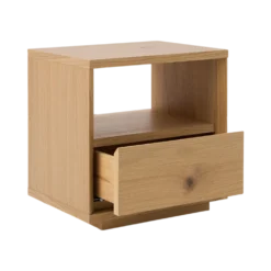 Table de chevet bois 1 tiroir Albin