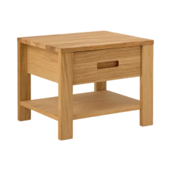 Table de chevet en bois 1 tiroir Luminescence