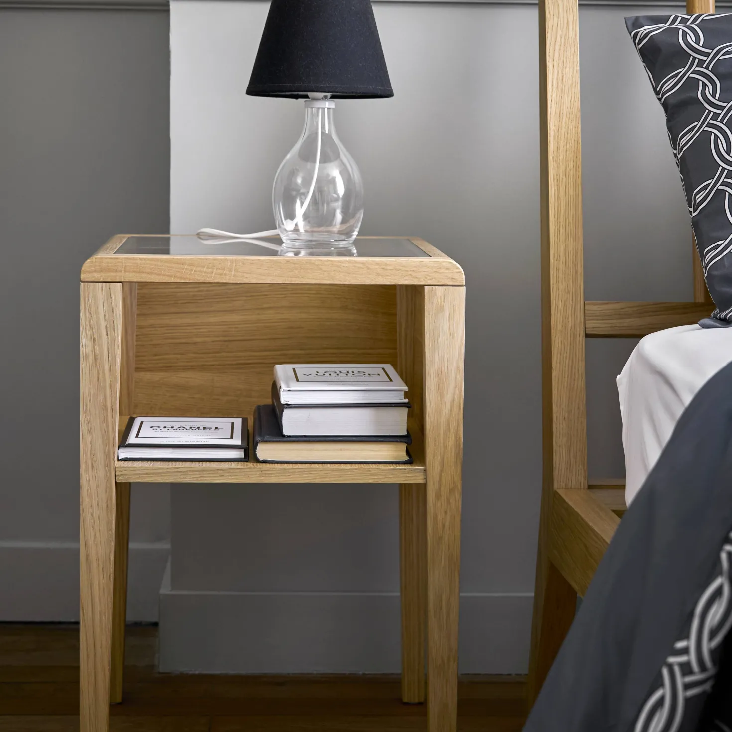 Table de chevet 1 niche Alma