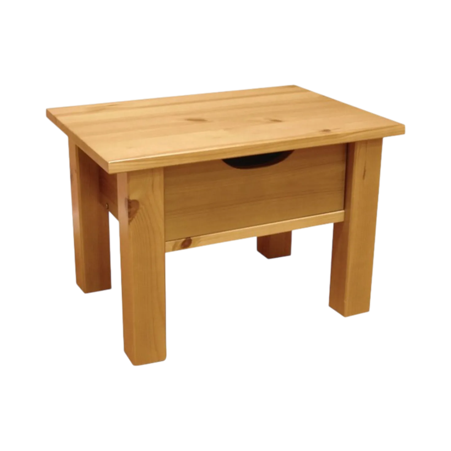 Table de chevet 1 tiroir bois massif Tania