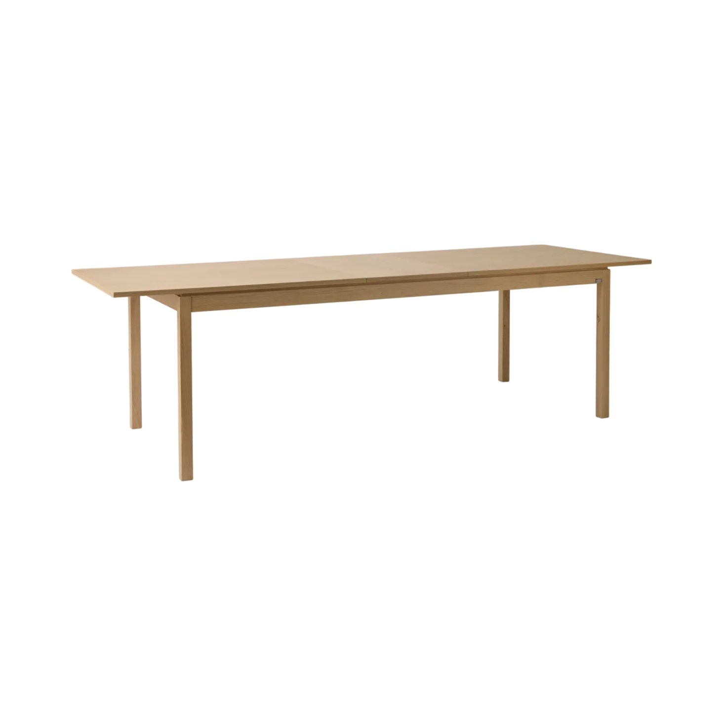 Table à manger rectangulaire extensible décor bois 8 à 10 personnes Simon