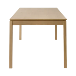 Table à manger rectangulaire extensible décor bois 8 à 10 personnes Simon