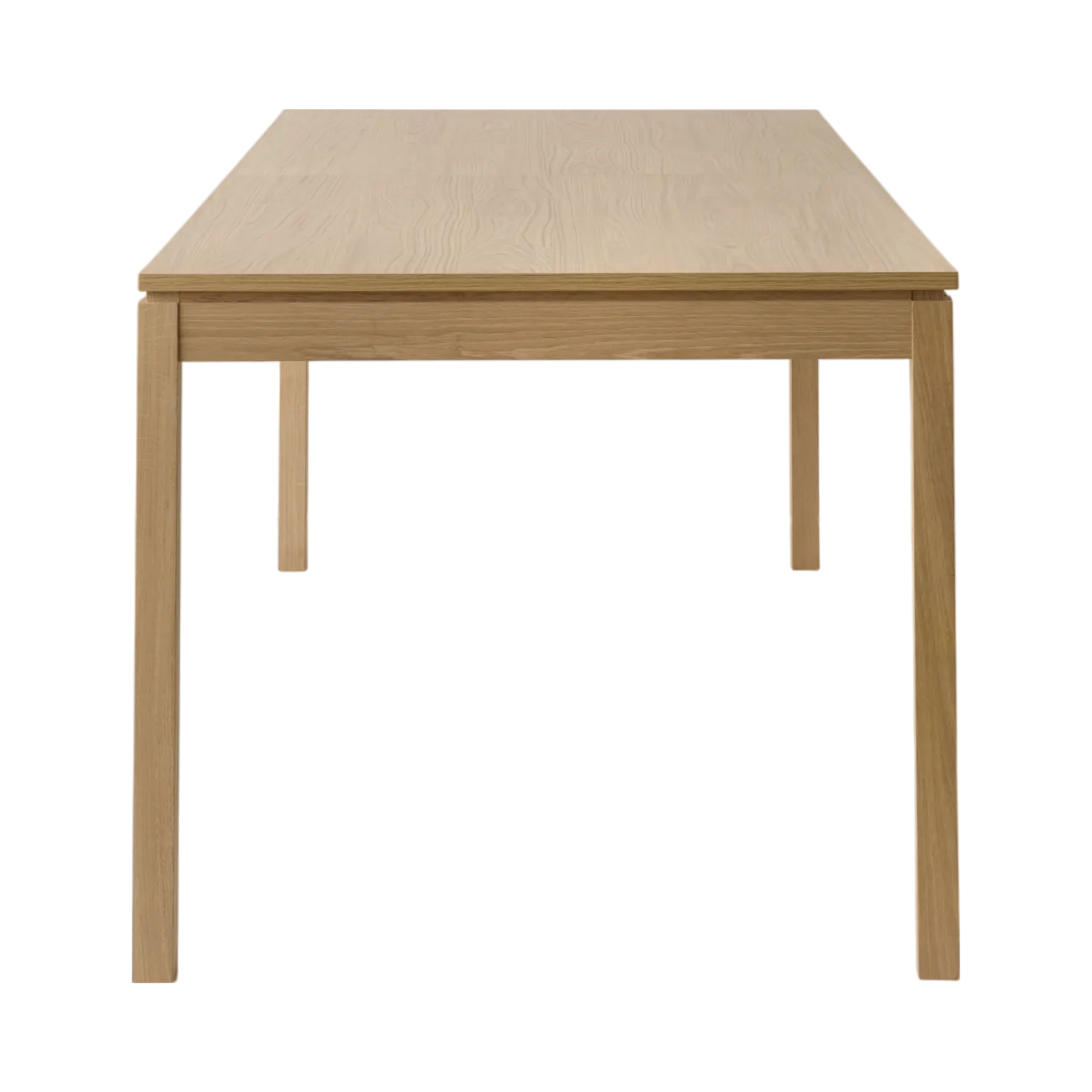 Table à manger rectangulaire extensible décor bois 8 à 10 personnes Simon
