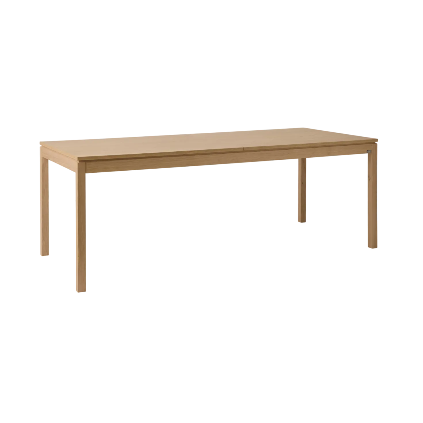 Table à manger rectangulaire extensible décor bois 8 à 10 personnes Simon