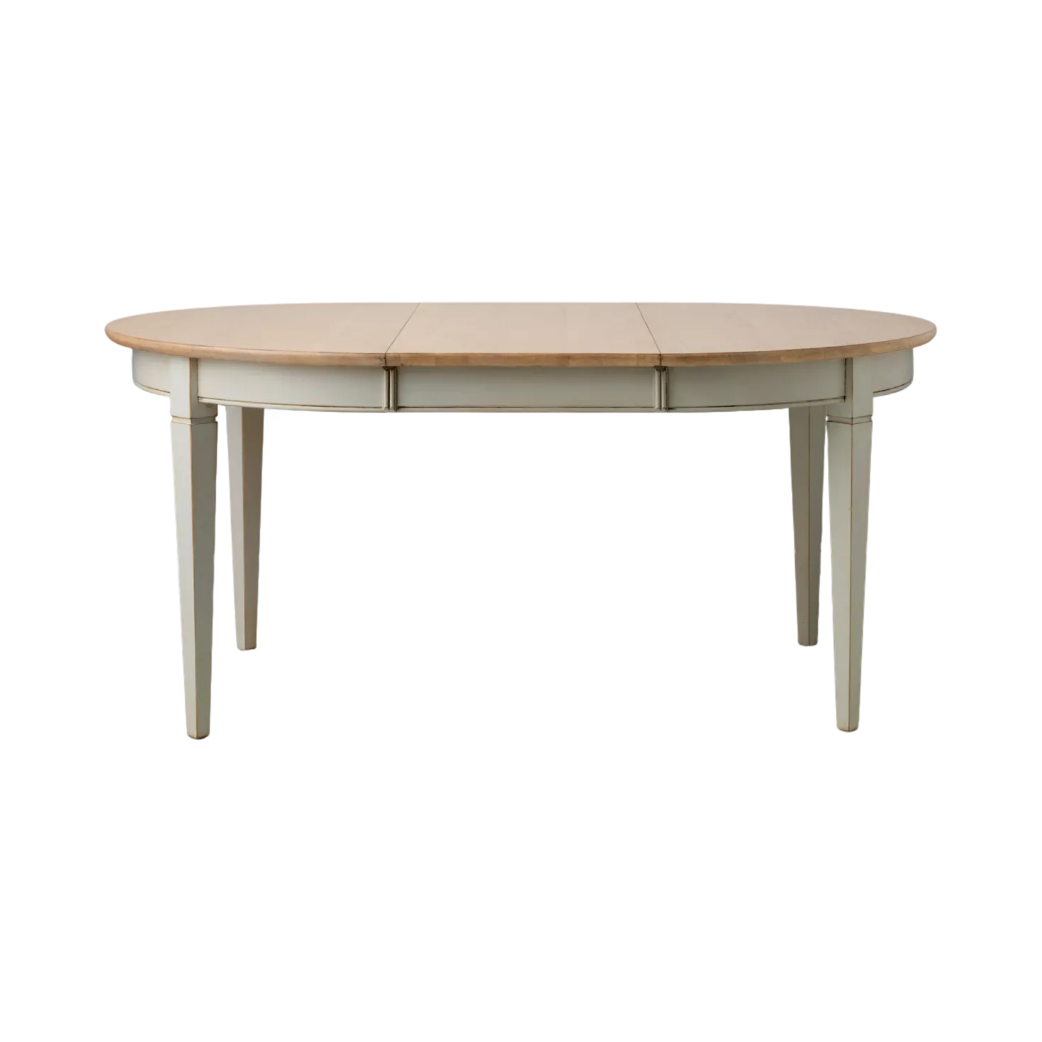 Table à manger ronde extensible bois massif 4 à 8 personnes Embellie