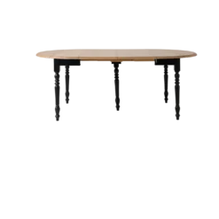 Table à manger à volets extensible bois massif 4 à 8 personnes Embellie