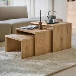 Tables gigognes bois Albin