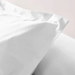 Taie de traversin percale bio Elise