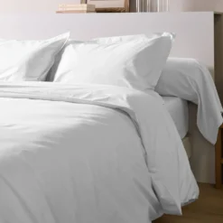 Taie de traversin percale bio Elise