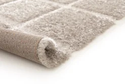 Tapis à carreaux Brune