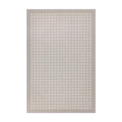 Tapis à carreaux en laine Orietta