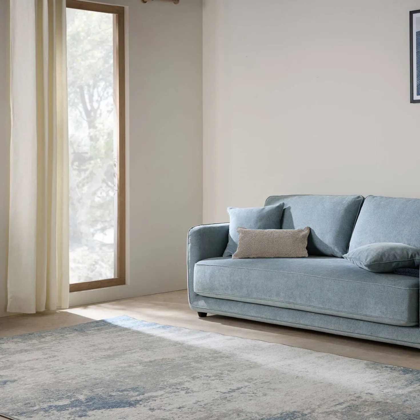 Tapis coton laine Orion
