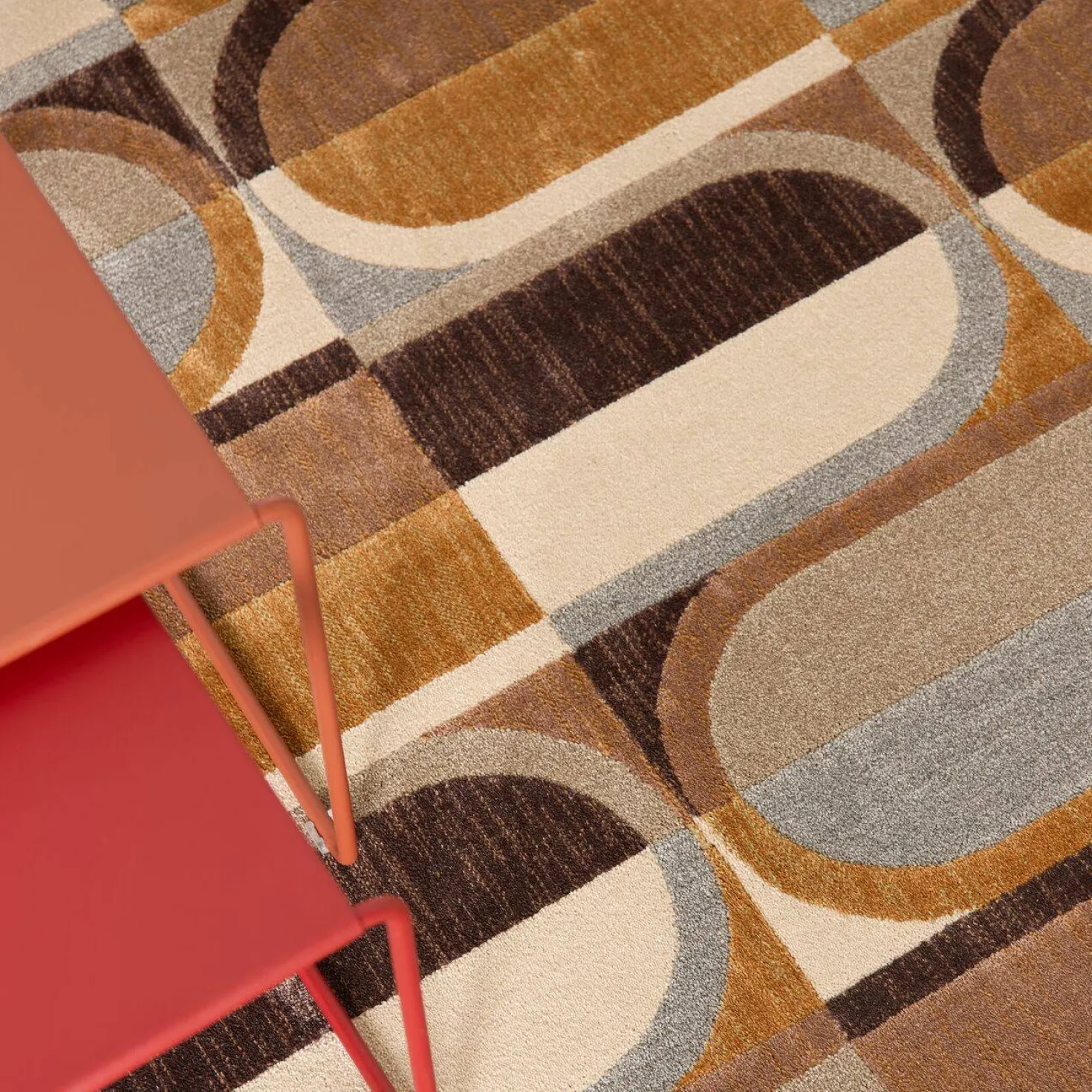 Tapis motif géométrique Rita