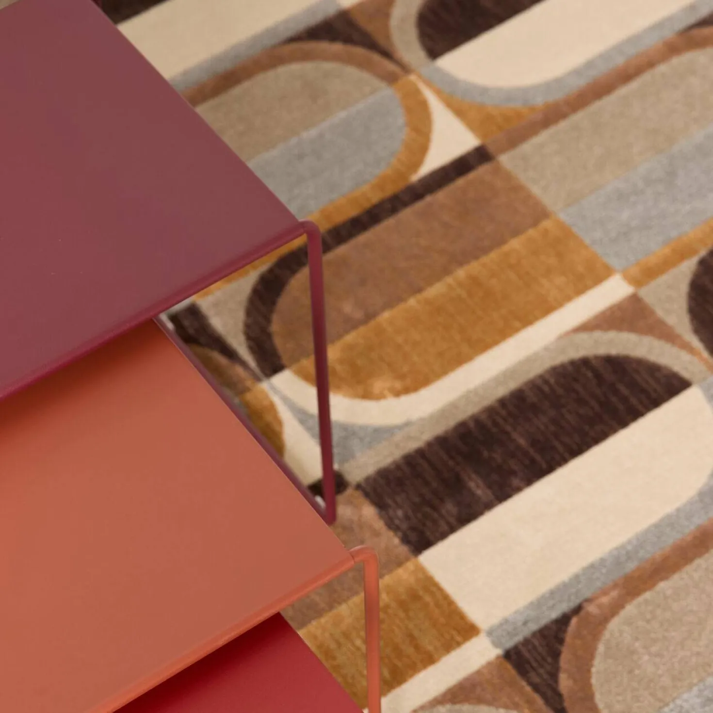 Tapis motif géométrique Rita